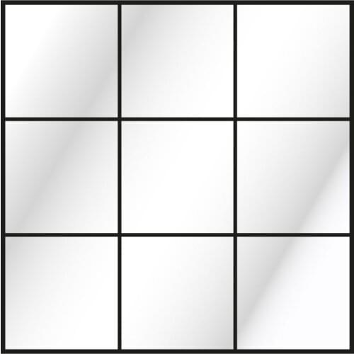 CustomGlass mirror wall window decorative Industrial style