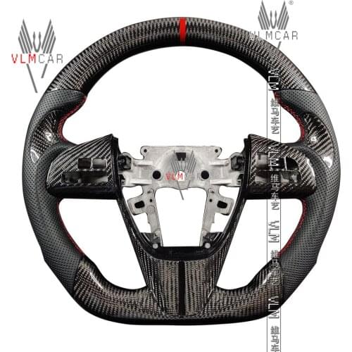 Private custom carbon fiber steering wheel for Mazda