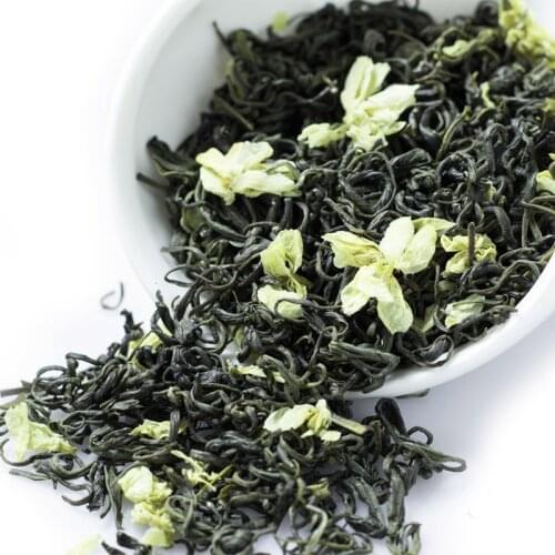 Chinese Jasmine Flower Green Tea Real Organic New Early Spring Jasmine Tea for Weight Loss Green Food Health Care