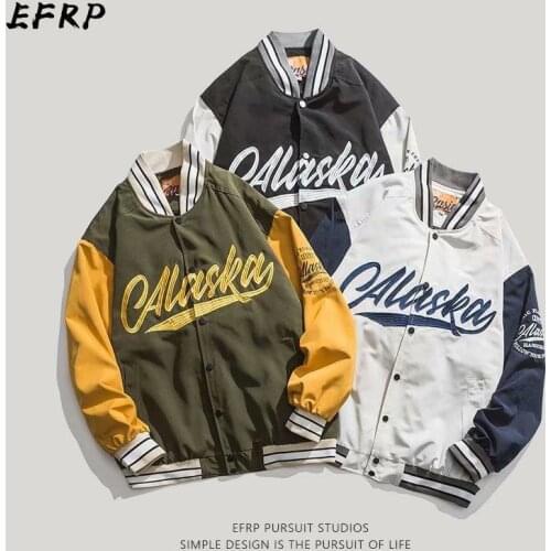 Harajuku patchwork jacket men oversized jacket 2021spring autumn Korean fashion new personality trend loose casual couple coat