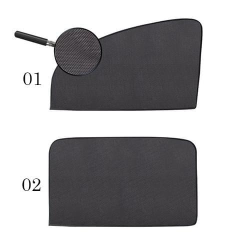 Magnetic Car Sun Shade UV Protection Car Curtain Car Window Sunshade Side Window Mesh Sun Visor Summer Protection Window Film