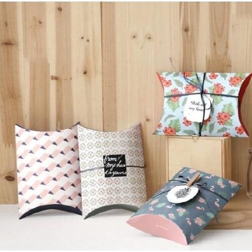 12 set Tropical birds and flowers pattern mix style Candy Storage Boxes Gift Packaging wedding birthday party multi-use