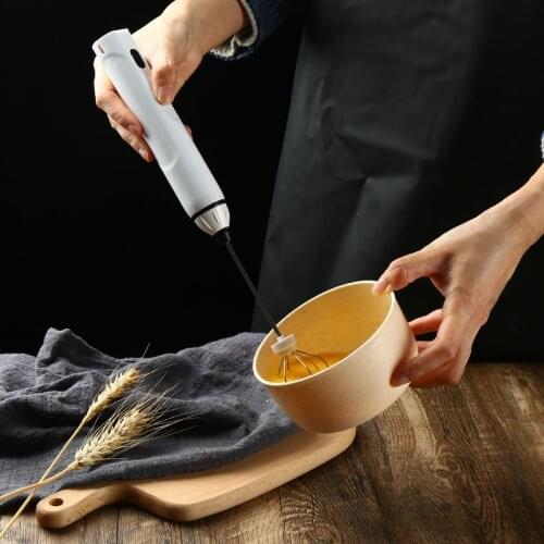 Milk Frother Handheld Foamer Coffee Maker Egg Beater Chocolate/Cappuccino Stirrer Mini Portable Blender Kitchen Whisk Tool