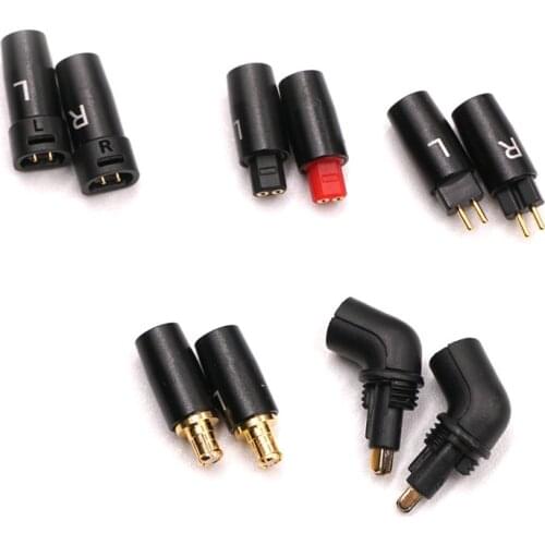 FENGRU MMCX TO 2Pin 0.78mm IE80 IM A2DC EXK QDC Mini Earphone Plug Cable Converter Adapter Earphone Accessories