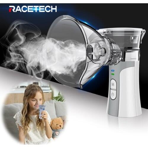 Mini Handheld Mesh Atomizer Inhaler Inhalator For Kids Adult Portable Vaporizer Nebulizador Portatil Asthma Cough Machine