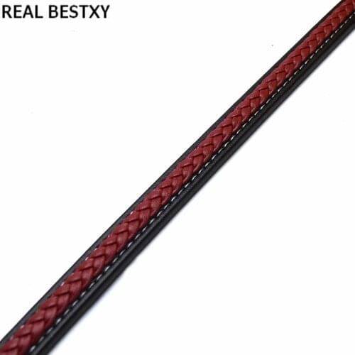 2m/lot approx: 9.6*3.7mm black Flat Leather Cord Bracelet Necklace Findings Leather Rope String Diy Jewelry Making leather cord