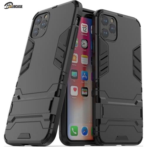 Luxury Armor Soft Shockproof Case for iphone 12 min 11 Pro Max XR XS X 8 7 6 Plus 5 5S SE 5C Bracket phone case protective cover