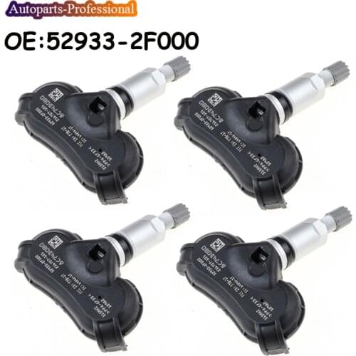 4 PCS Car Tire Pressure Monitoring System (TPMS)Sensor For Hyundai Accent Kia Rio ACURA 529332F000 52933-2F000