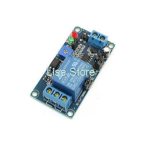 SRD-12VDC-SL-C DC 12V Triggered Time Delay Relay Module w LED Indicator