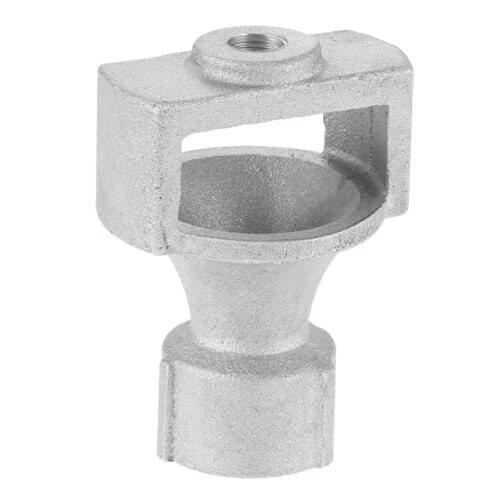 High BTU Sand Casting Aluminum Venturi Burner Inlet 1/2" BSP and Outlet 1/8" BSP Female Thread for Commercial Industry Burner