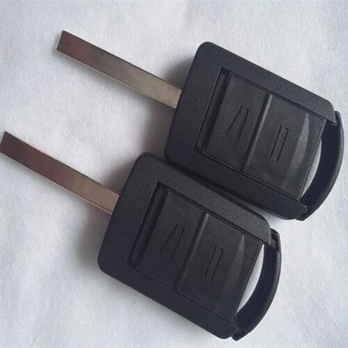 DAKATU Replacement Remote Control Car Key Shell Case 2 Buttons HU100 Blade FOB for OPEL VAUXHALL Corsa Agila Meriva Combo