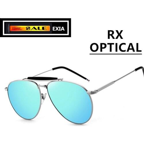 Flash Mirror Polarized Sunglasses Men Optical Lenses RX KD-49 Series