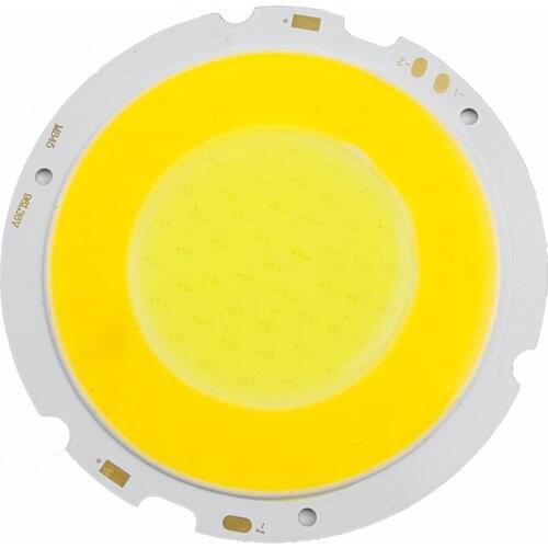 100pcs 40W COB Ultra Bright Round LED Pure warm White Light Lamp source Chips diy DC36-39V for bulb or Home lighting 1000ma