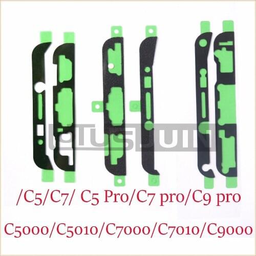 2x Pre-Cut Front Frame Adhesive LCD Sticker Glue Tape For Samsung Galaxy C5 pro C7 pro C9 pro C5010 C7010 C9000 C5 C7 C5000 7000