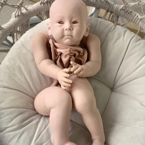 20 Inch RG30 Limited Edition Soft Touching French Rebirth DIY Dolls Parts Dolls Set Humanoid Body I4O5