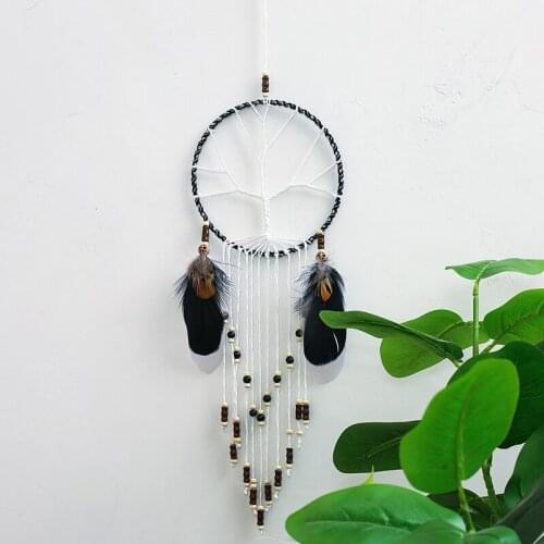 Car Ornaments Mystery Dream Catcher Interior Bedroom Decorating Hallway Car Mirror Pendant Key Chain Keyring For Car Pendant