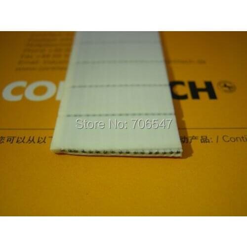 Free shipping 10Meters P1-25 Flat Belt Width 25mm Thickness 1mm Polyurethane with Steel core for Fitness Equipment P1 Flat Belt