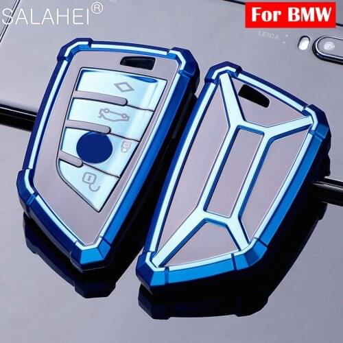 New TPU Solf Car Key Case Cover Shell For BMW X5 F15 X6 F16 2015 X1 X3 525i M760 740 730 Remote Car Styling Interior Accessories