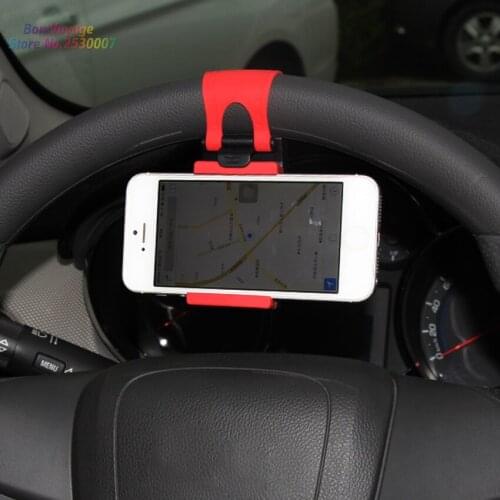 Car Steering Wheel Mobile Phone Holder, Bracket For Mini Cooper R52 R53 R55 R56 R57 R58 R59 R60 R61 For Porsche Cayenne Macan