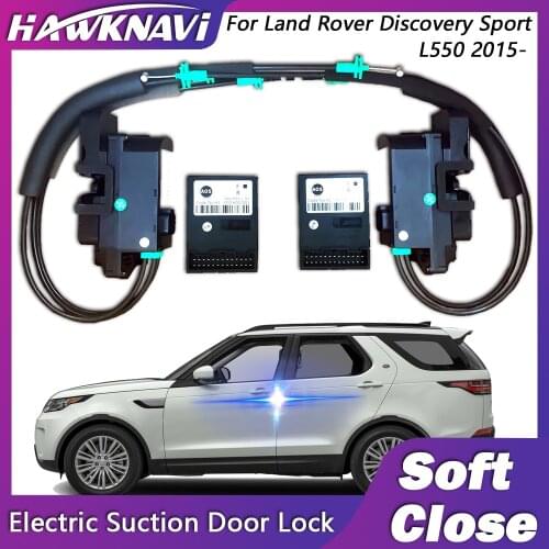 Electric Suncion Door Lock for Land Rover Discovery Sport L550 2015- Auto Soft Close Super Silence Anti Pinch Car Vehicle Door