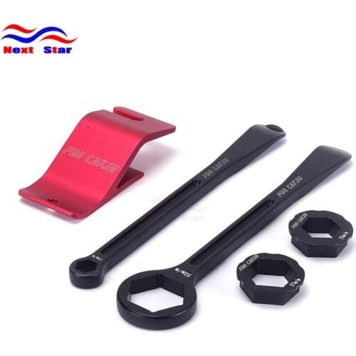 Motorcycle Tyre Iron Set Changing Tool Assisistance tool Kit Levers Hex Wrench Spanner 10 13 22 27 32 For HONDA Dirt Pit Bike