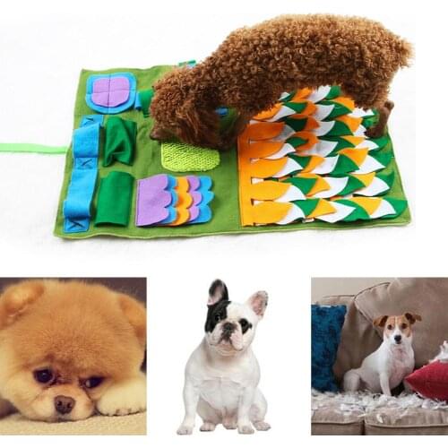 New Pet Snuffle Mat Washable Dog Feeding Smell Training Play Mat Portable Pet Dog Training Blanket Pet Supplies Playing Mat