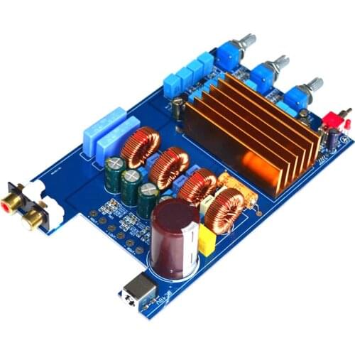 KYYSLB DC30V-48V 2.1 TPA3255 High Power Class D Fever HIFI Digital Power Amplifier Board 300W+150W+150W