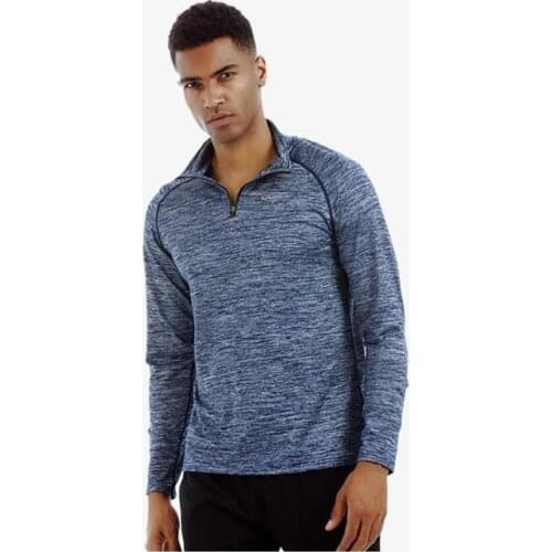 Running Shirt Mens Long Sleeve Gym Shirt Sportswear Compression Dry Fitness Shirts For Men Training Sport T-Shirts Comfortable