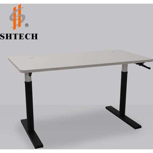 Manual lifting desk