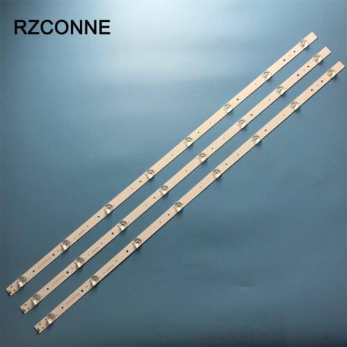 LED backlight strip 8 lamps for Haier 43'' CRH-B43303003086BK-REV1.1 LE43AL88K88 LE43AL88K20 LE43A31 43A6 RF-AE430E30-0801S-06