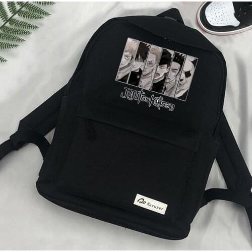 Japanese Anime Jujutsu Kaisen Gojo Itadori Casual School Backpacks Teenagers Boys Girls Rucksack Laptop Bag Pack Sac A Dos