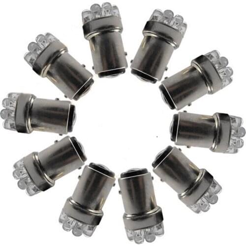 1pcs Practical Replacement Car Stop Tail Bulb Lamps G18 1157 9 LED White Car LED Lights Car