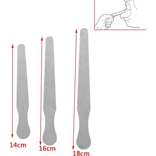 1 Pcs Stainless Steel Waxing Wax Spatula Tongue Depressor Sticks Kit Skin Beauty Tool 14/16/18cm