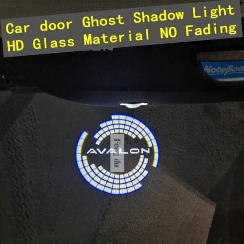 2pcs For 2016-2021 TOYOTA AVALON LED Car Door Light Projector Ghost Shadow Light Welcome Light Courtesy Light Atmosphere Light