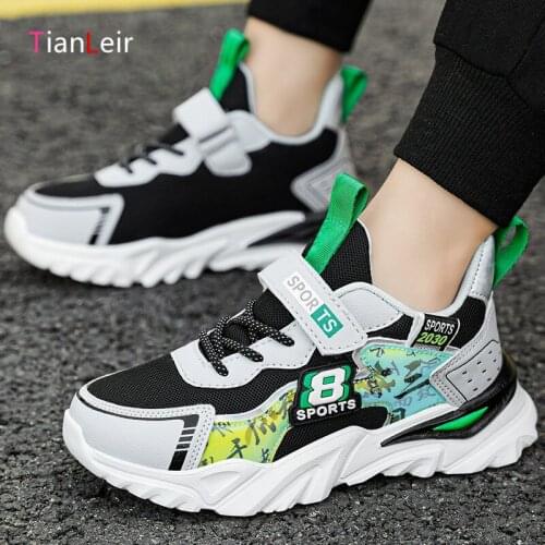 2021 Fashion Kids Sneakers Boys Basket Shoes Lightweight Breathalbe Comfortable Children Shoes Boy Sport Shoes Chaussure Enfant