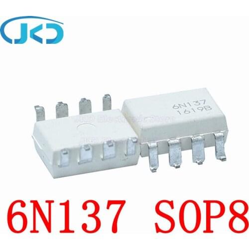5pcs/lot 6N137 SOP8 SOP-8 SOP Optocoupler New and Original