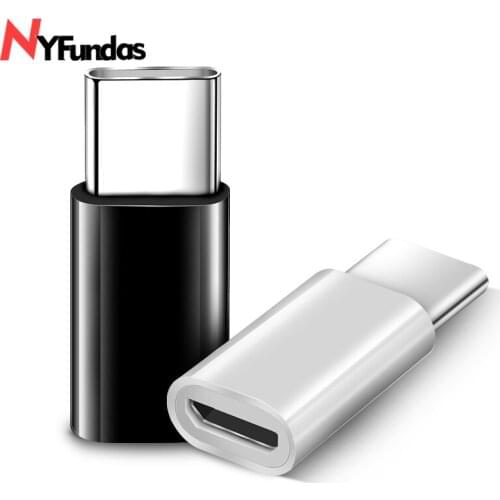 NYFundas Type-C to Micro USB Adapter For One Plus 6 5 3T Oneplus 6 zenfone5z Xiaomi Mi Max 3 Huawei P20 Pro Type C 3.1 Converter