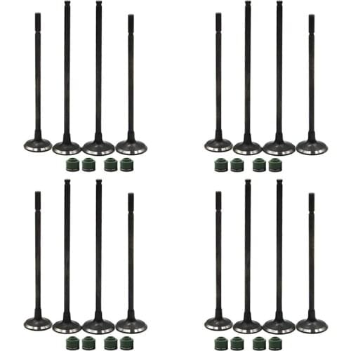 Motorcycle Engine Parts 16pcs Intake & Exhaust Valve Stem Kit For HONDA CB400 VTEC400 CB 400 VTEC 400 1999-2008