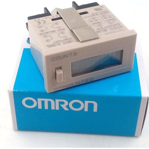 10PCS Omron H7EC-6 Electronic punch industrial counter vending machine digital counter counts when tired NO voltag with battery