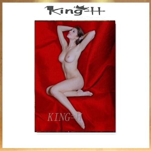 Hand-painted Home Interior Wall Art Wave Art Decor Paintings Modern Living Room Background High Quality Sexy Nude Hand Painted