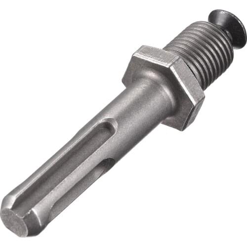 Uxcell Drill Chuck Shank ,1/2“ Thread Round Shank 40cr Keyless Drill Chuck Adapter