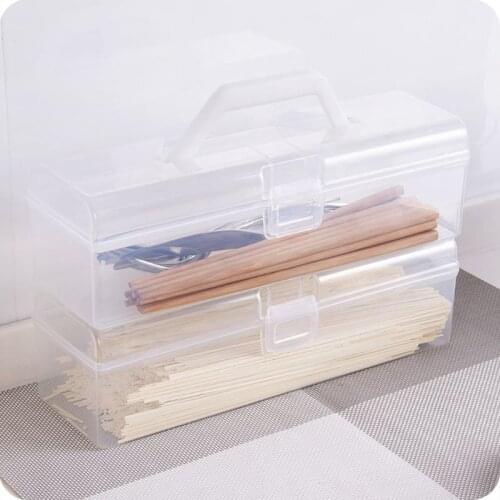 Kitchen Handheld Chopsticks Tableware Spaghetti Noodle Food Storage Box Pasta Container With Lid 37MF