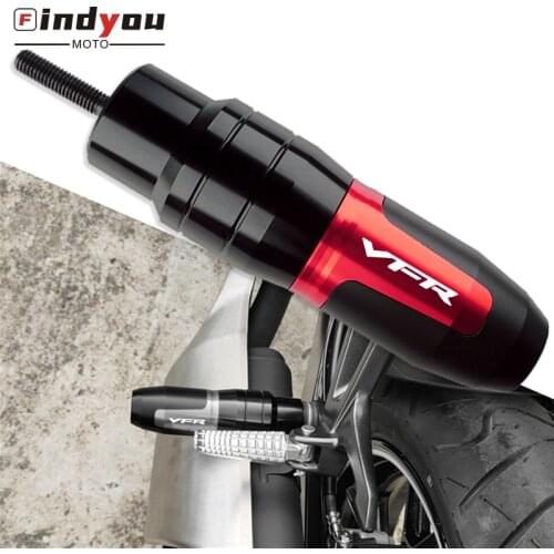 Logo "VFR" For HONDA VFR750 VFR800/F VFR 1200/F VTR 250 VFR400 Motorcycle Crash Pads Exhaust Sliders Protector