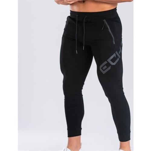 Men Pants Printing Autumn Jogger Casual Mens Sweatpants Sportswear Long Trousers New Skinny Pencil Pants Man Fitness Clothing