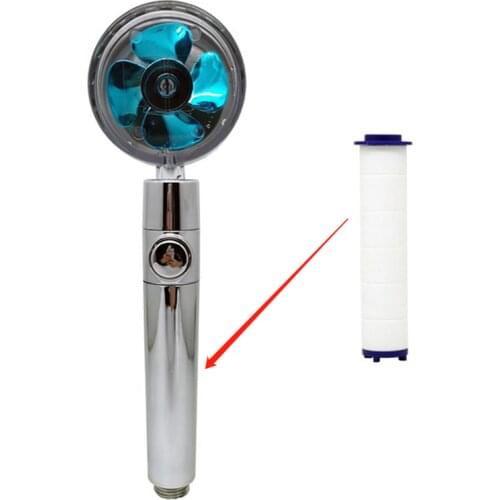 PP Cotton Filters for 360 Rotated Rainfall Shower Head High Pressure Water Saving Shower Head Pressurized Massage Shower Head