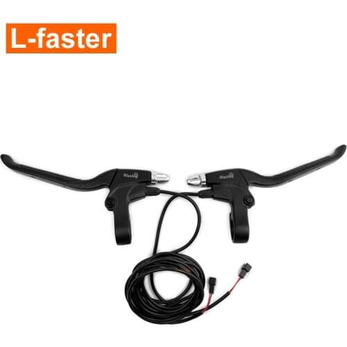 Electric Bike Brake Lever Wuxing Disc V Brake Handles High Quality Ebike Power Cut Handle Electric Tricycle Power Brake Handle