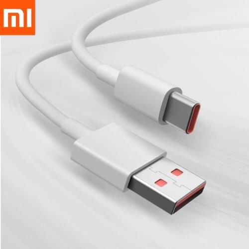 Original Xiaomi 6A Type C Cable Mi Charger Turbo 33w Fast Charge For Mi 11 10 Pro 5G 9 Poco M3 X3 NFC Redmi Note10 K30s Tipo C
