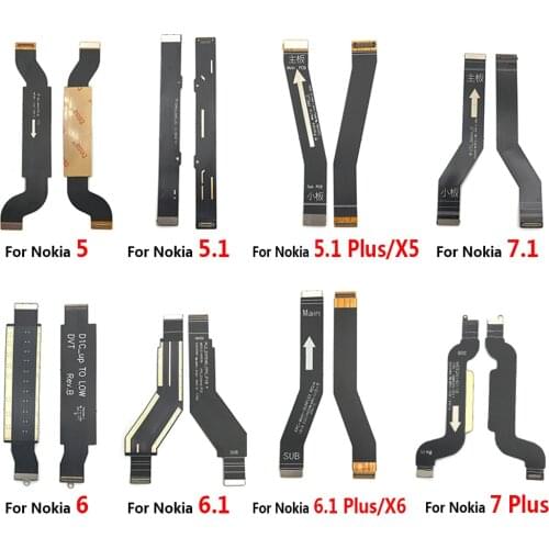Main Board Motherboard Connector Board Flex Cable For Nokia 2 2.1 3 3.1 Plus 5 5.1 6 6.1 7 7.1 8 X5 X6 X7