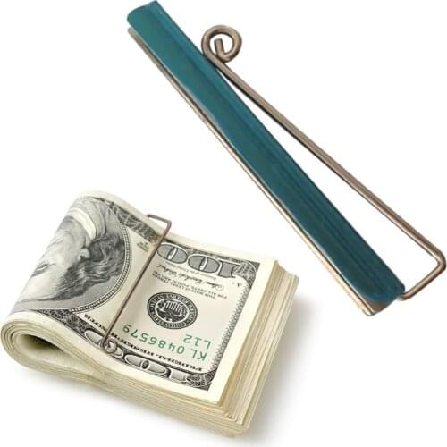 Durable Bifold Money Clip Anti Rust Bar Slim Nickel Plated Wallet Check Cash Credit Card Holder DIY Tool Purse Accessory