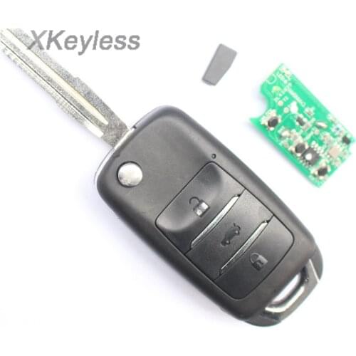 For Changan CS35 fob flip remote key control 433mhz